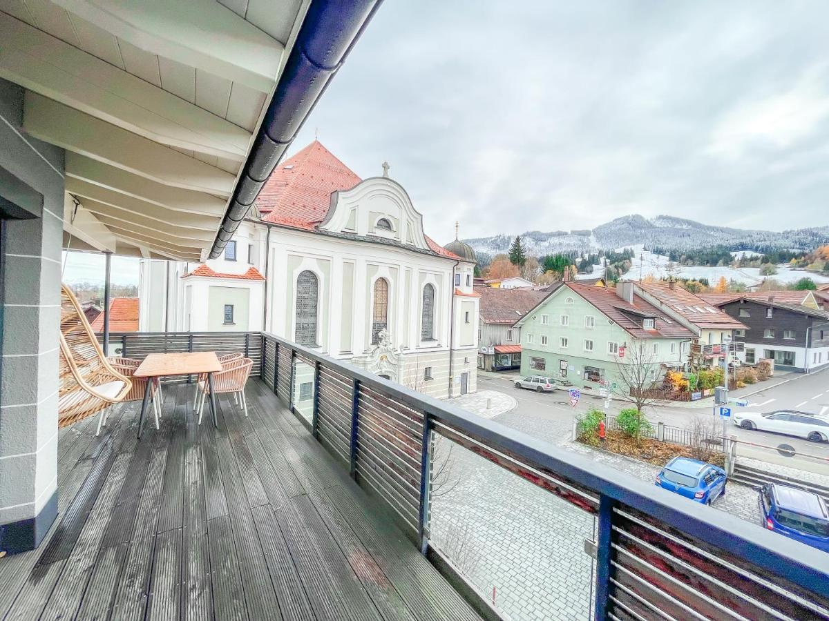 Sunset Club - Nesselwang Chalets Nr 1 المظهر الخارجي الصورة