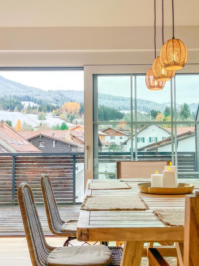 Sunset Club - Nesselwang Chalets Nr 1 المظهر الخارجي الصورة